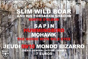 Slim Wild Boar au Mondo Bizarro à Rennes le 09/10/2014