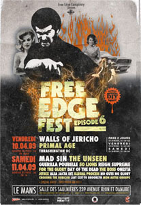 Free Edge Fest 2009 à Le Man le 11/04/2009