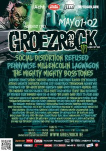 Affiche du festival Groezrock 2015
