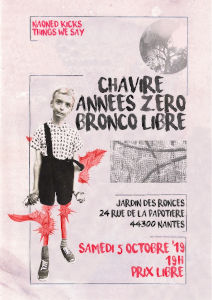 Bronco Libre + Année Zéro au Ty Ana à Rennes le 03 Octobre 2019