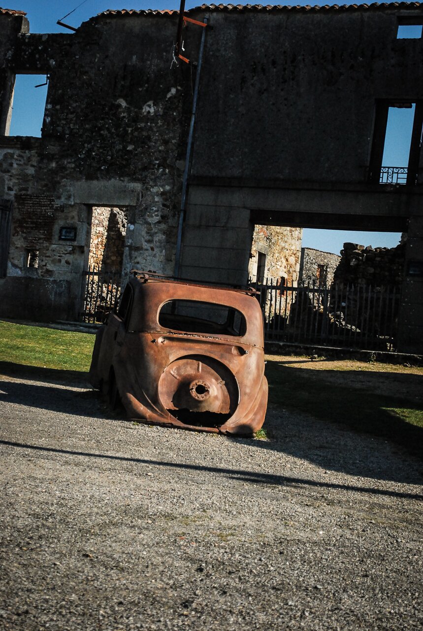 Photographies d'Oradour-sur-Glane