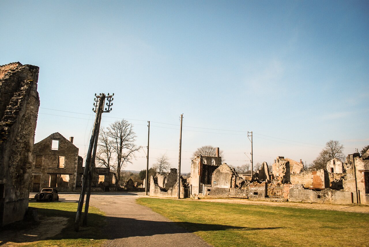 Photographies d'Oradour-sur-Glane