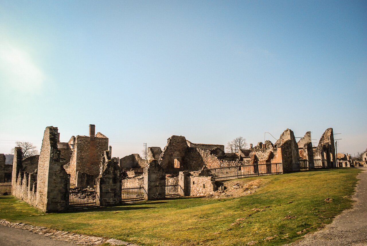 Photographies d'Oradour-sur-Glane