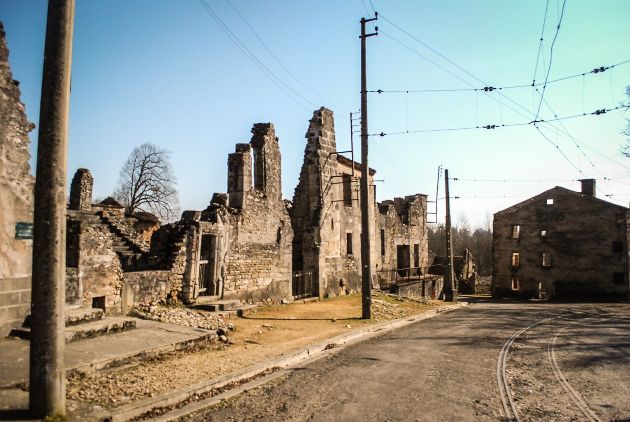 Photographies d'Oradour-sur-Glane