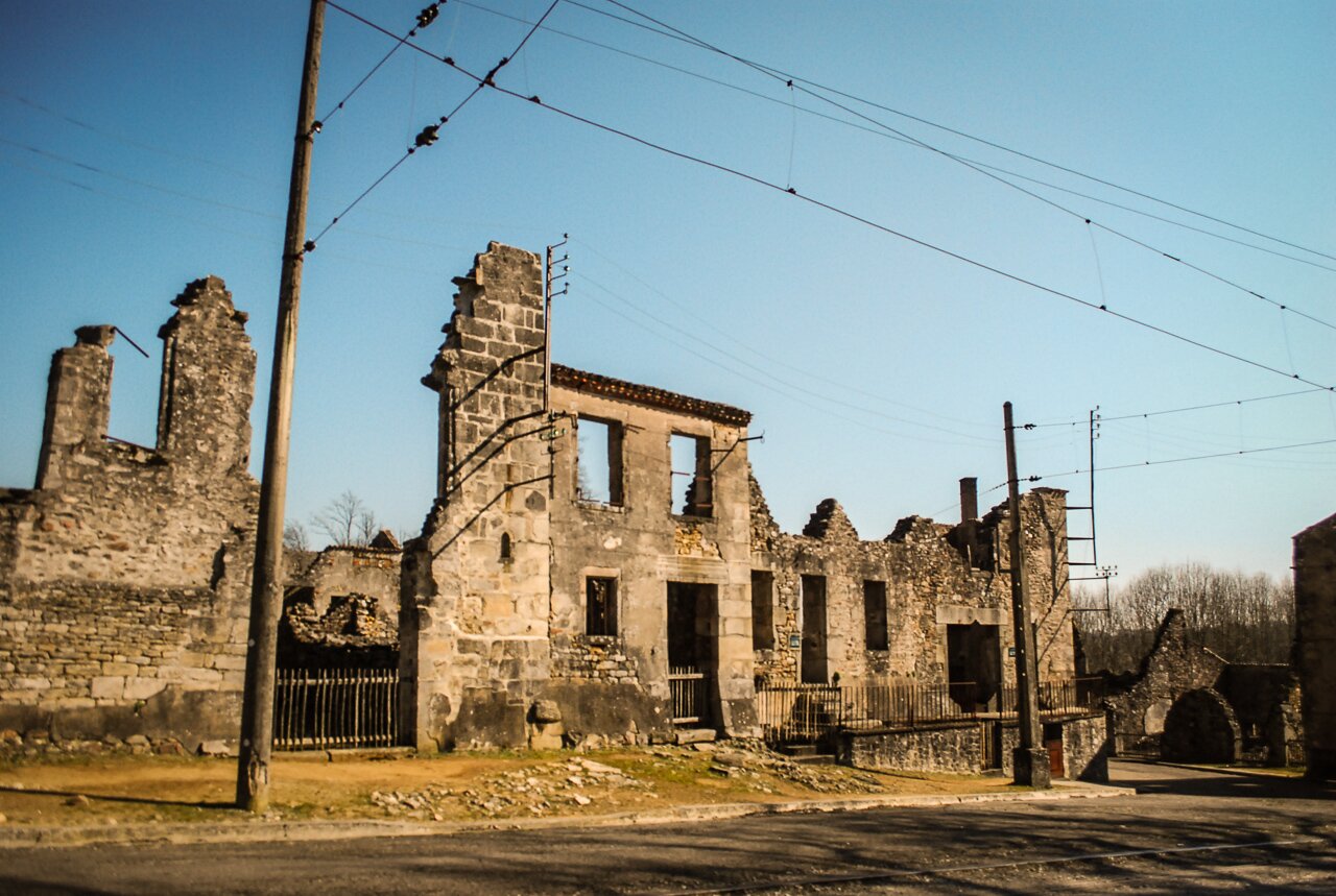 Photographies d'Oradour-sur-Glane