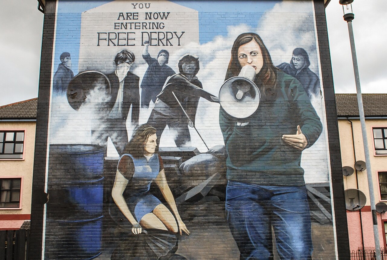 Photographies de The Bogside, Derry,