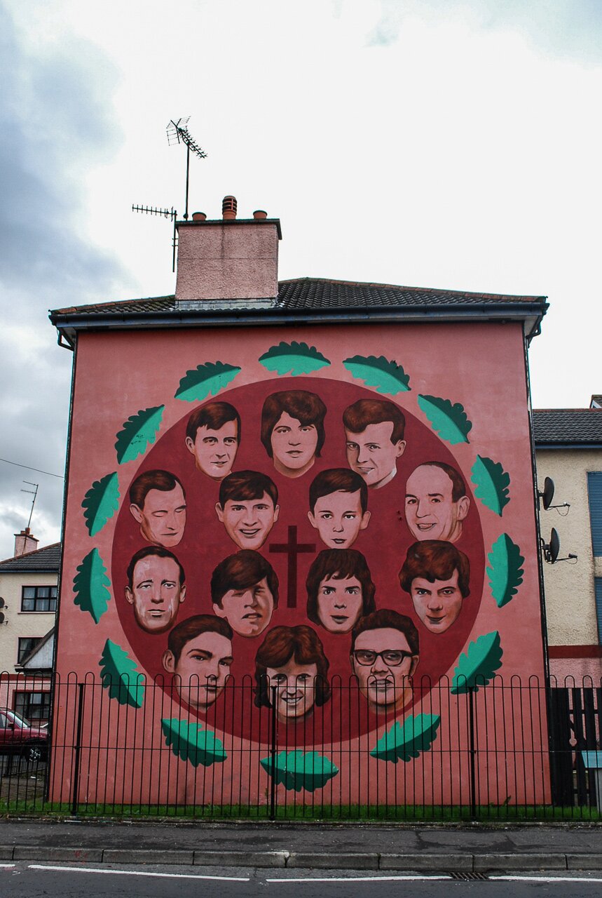 Photographies de The Bogside, Derry,