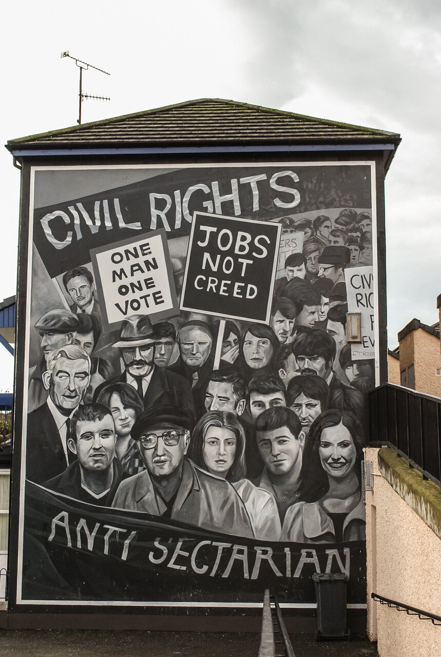 Photographies de The Bogside, Derry,