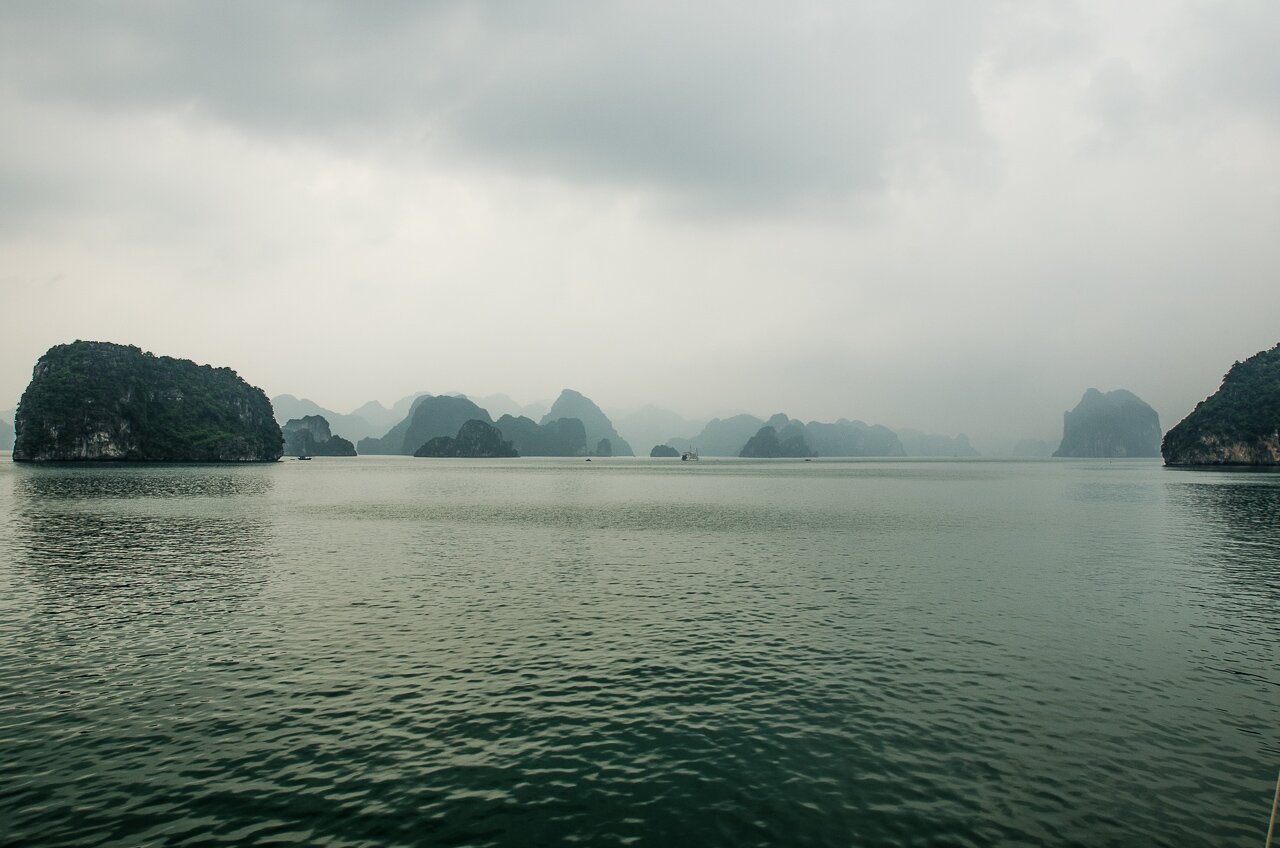 Photographies de la Baie de Ha Long au Vietnam