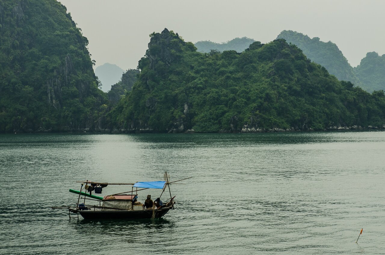 Photographies de la Baie de Ha Long au Vietnam