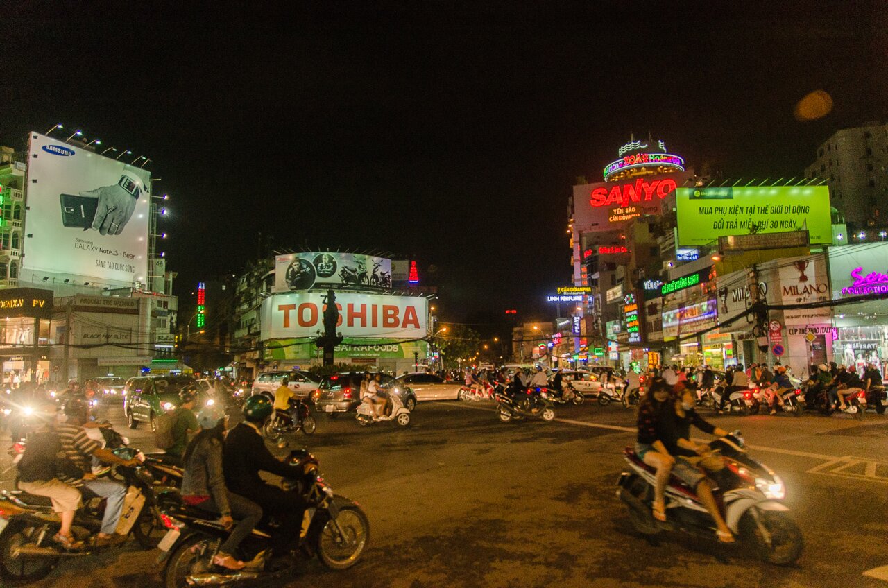 Photographies de Ho Chi Minh au Vietnam