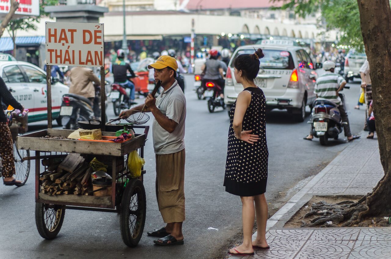 Photographies de Ho Chi Minh au Vietnam