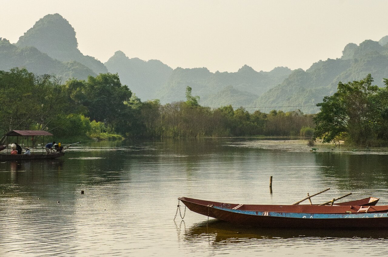 Photographies de la Pagode desfums au Vietnam
