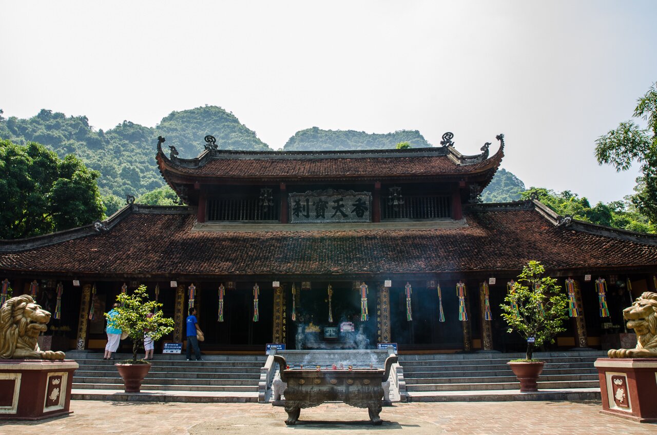 Photographies de la Pagode desfums au Vietnam