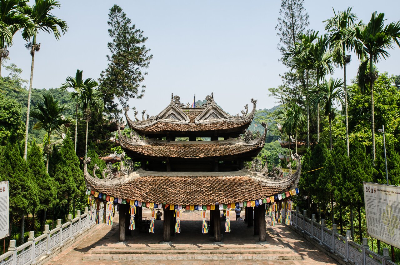 Photographies de la Pagode desfums au Vietnam