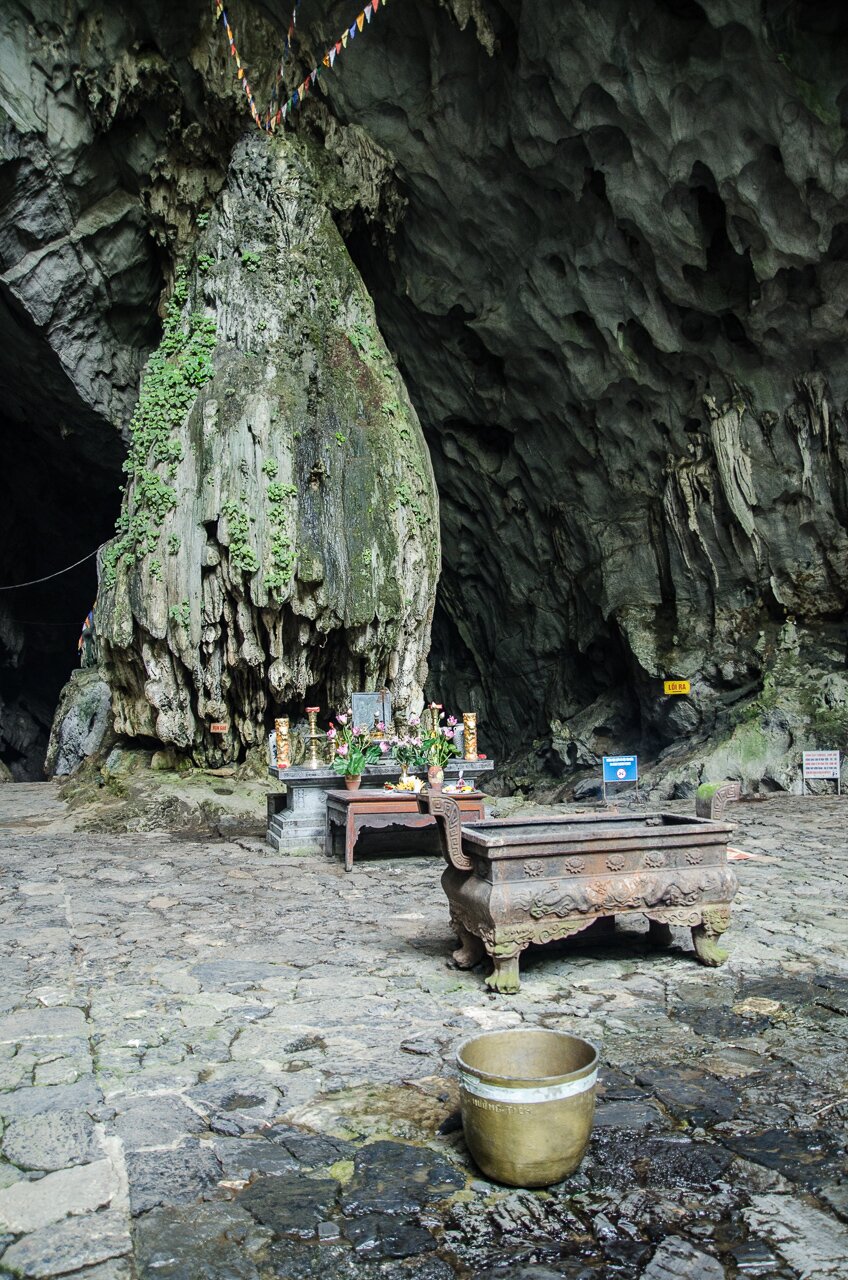 Photographies de la Pagode desfums au Vietnam