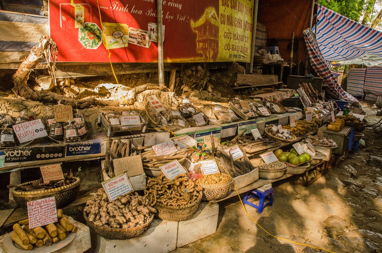 Photographies de la Pagode desfums au Vietnam