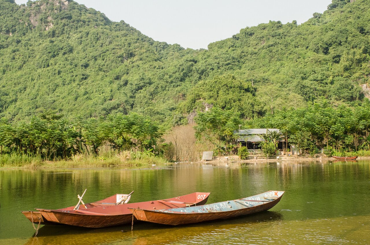 Photographies de la Pagode desfums au Vietnam