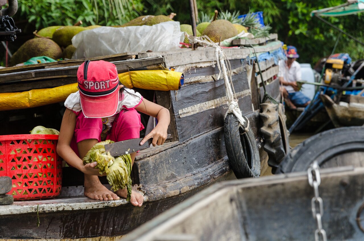 Photographies du Delta du Mekong au Vietnam