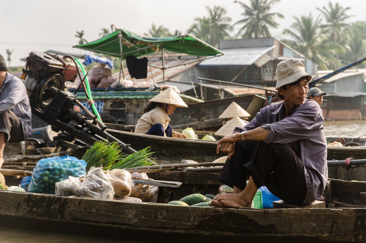 Photographies du Delta du Mekong au Vietnam