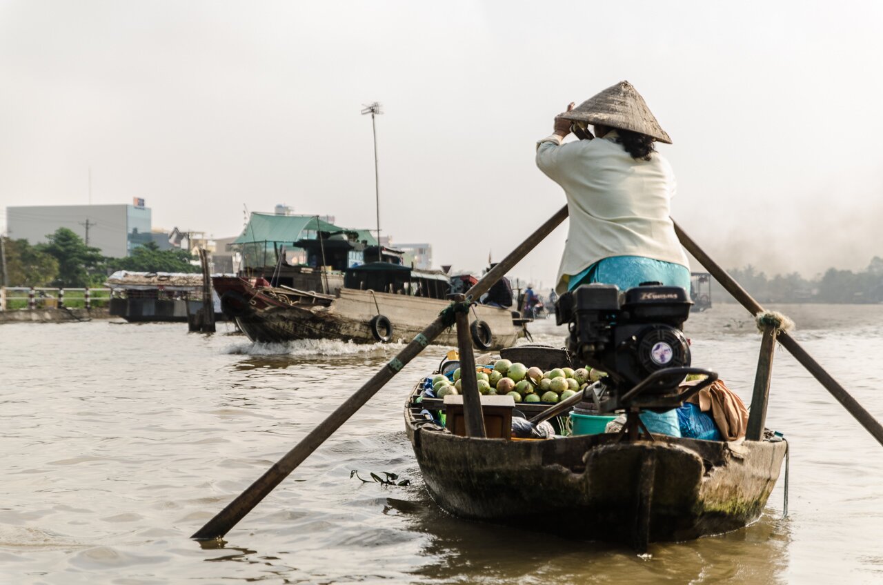 Photographies du Delta du Mekong au Vietnam
