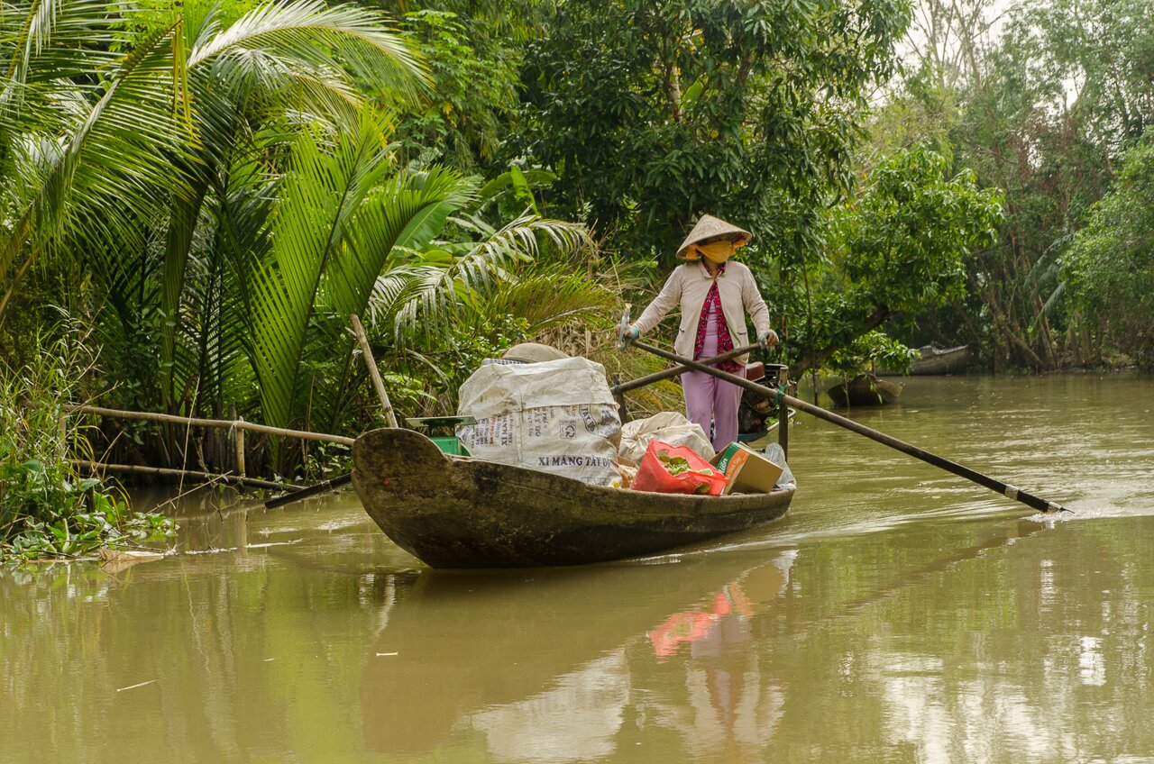 Photographies du Delta du Mekong au Vietnam