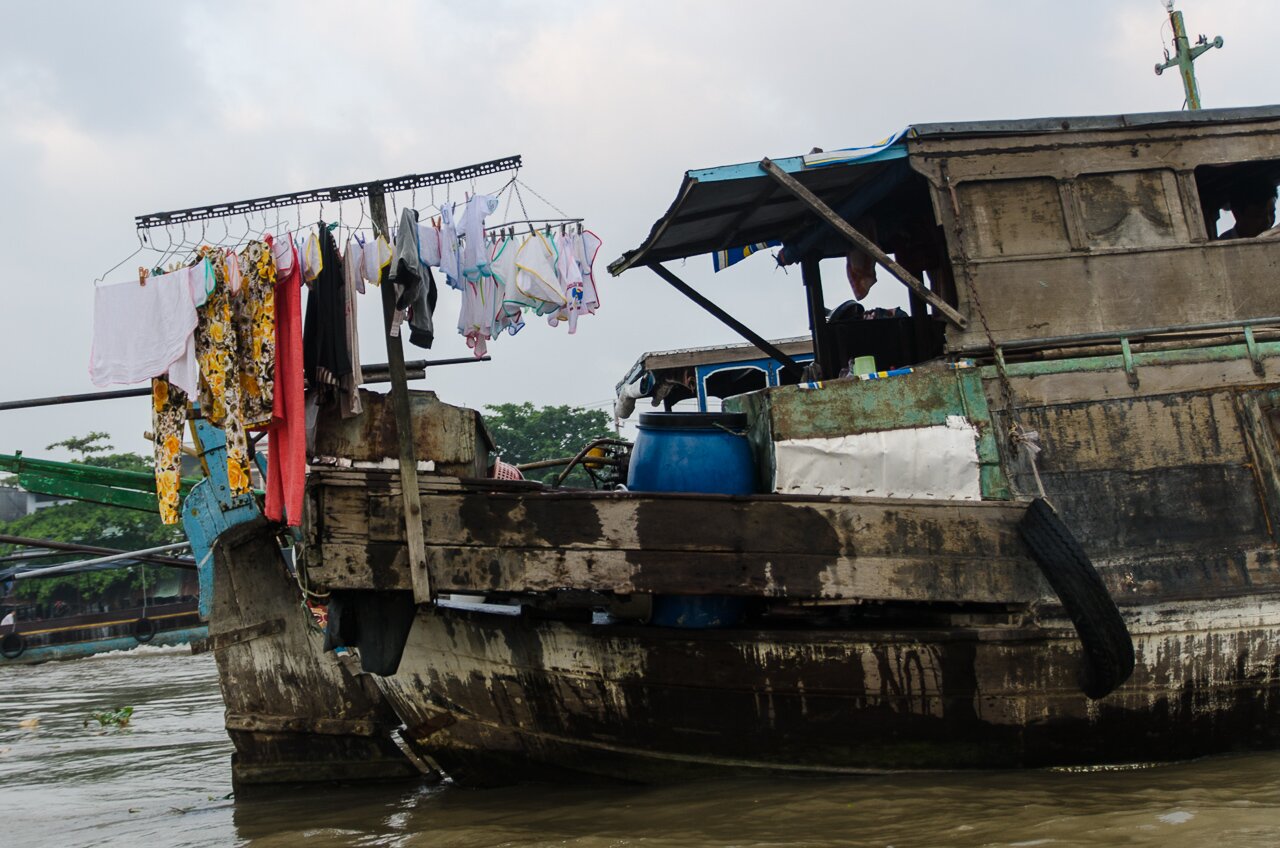 Photographies du Delta du Mekong au Vietnam