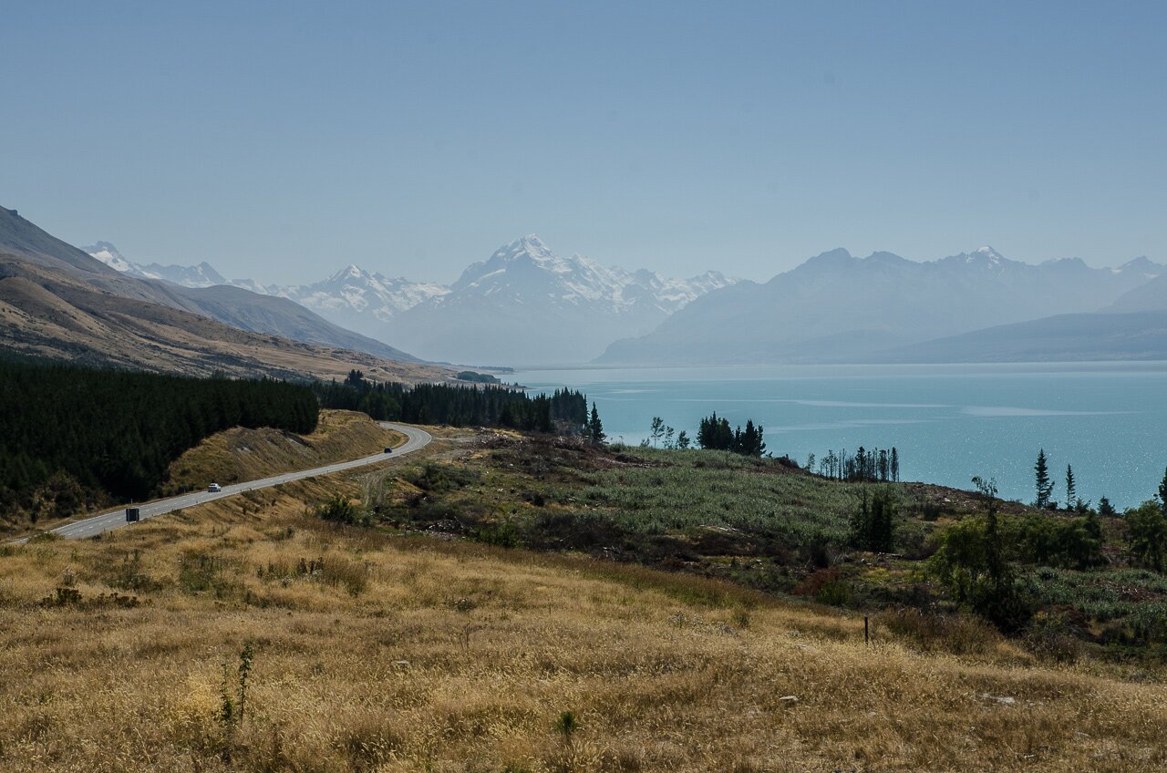 Photographies de l'Ile du Sud de la Nouvelle Zélande